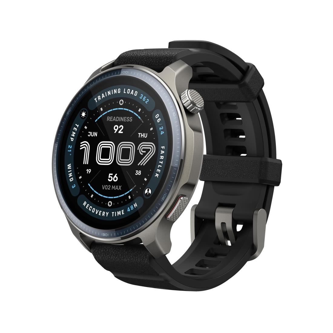 Amazfit Balance 2 スマートウォッチ マルチスポーツ対応 サファイアガラス ゴルフ機能搭載 21日間ロングバッテリー AIによる音声操作と睡眠/運動管理 オフラインマップ GPS内蔵 ナビゲーション 170種類のスポーツモード iPhone Android対応 健康管理 通話機能 心拍数 ストレ|フォーチュネスマート