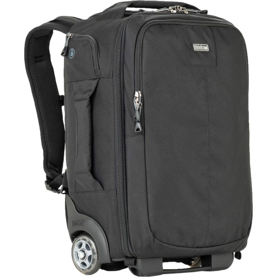 【国内置き目品】thinkTANKphoto 頭脳集団写真絵 エッセンシャルズコンバーチブルローリングバックパック 黒いこと 005114