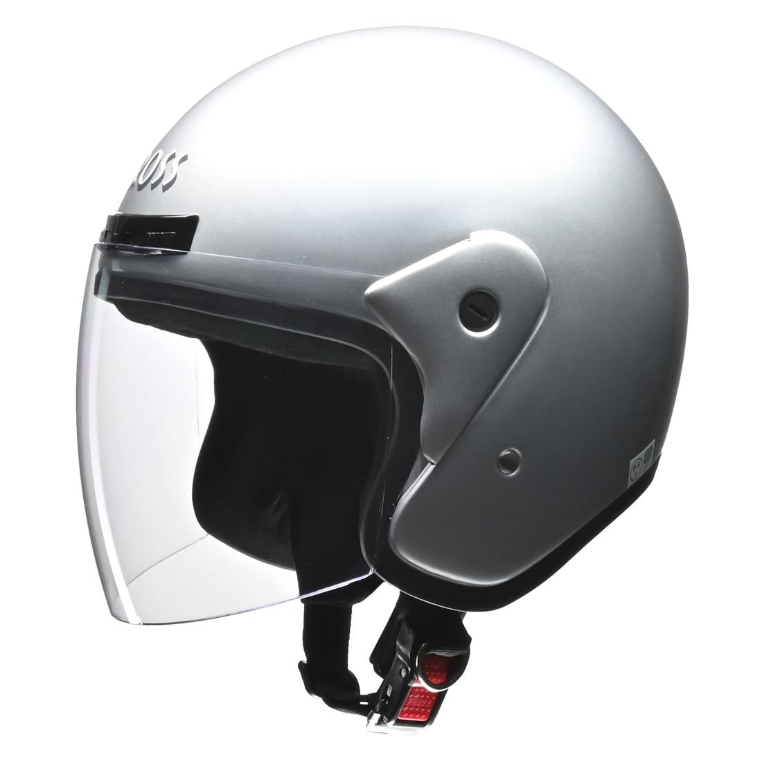 リード工業(LEAD) バイクヘルメット ジェット CROSS シルバー CR-720 -