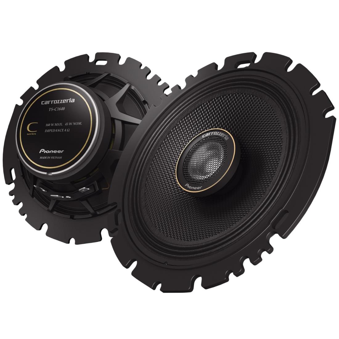 Pioneer スピーカー TS-C1640 16cm カスタムフィットスピーカー コアキシャル 2ウェイ ハイレゾ対応 カロッツェリア
