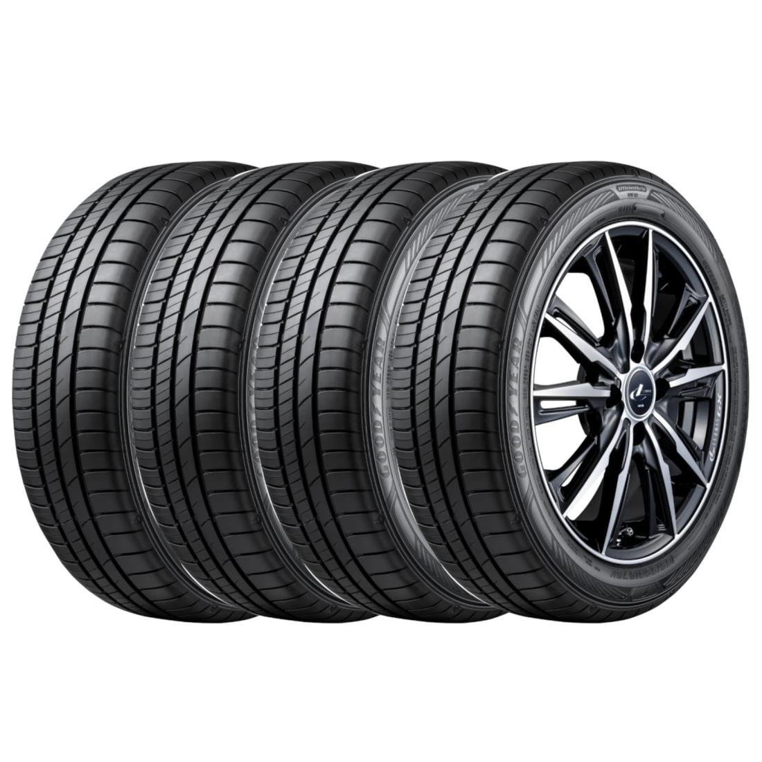 グッドイヤー(GOODYEAR) サマー ミニバン用 155/65R13 73H EfficientGrip RVF02 タイヤのみ・ホイールなし 4本セット 05605100｜フォーチュネスマート