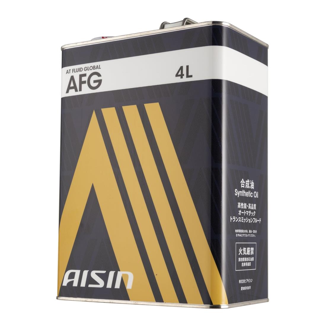 アイシン(AISIN) 車用 輸入車用 AT フルード オートマチック トランスミッション フルード グローバル AFG 内容量 4L AT FLUID GLOBAL ATF-4004｜フォーチュネスマート