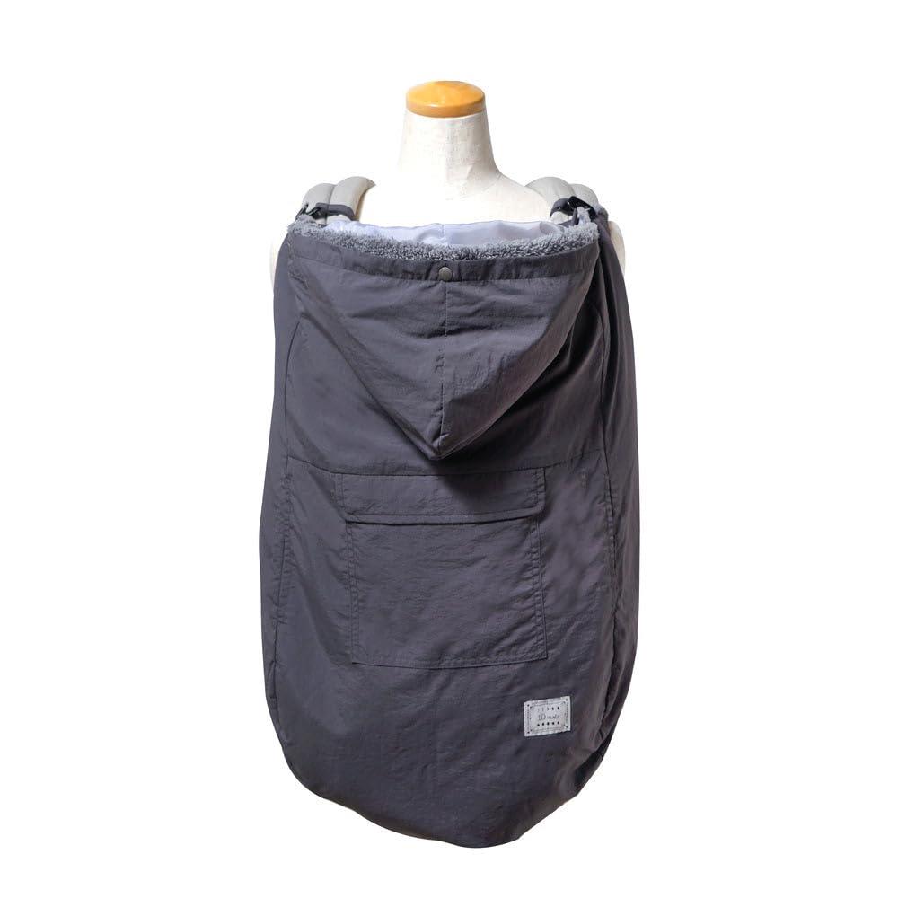 [10mois (ディモワ)]ALL SEASON BABY CAPE 濃灰色 24251019