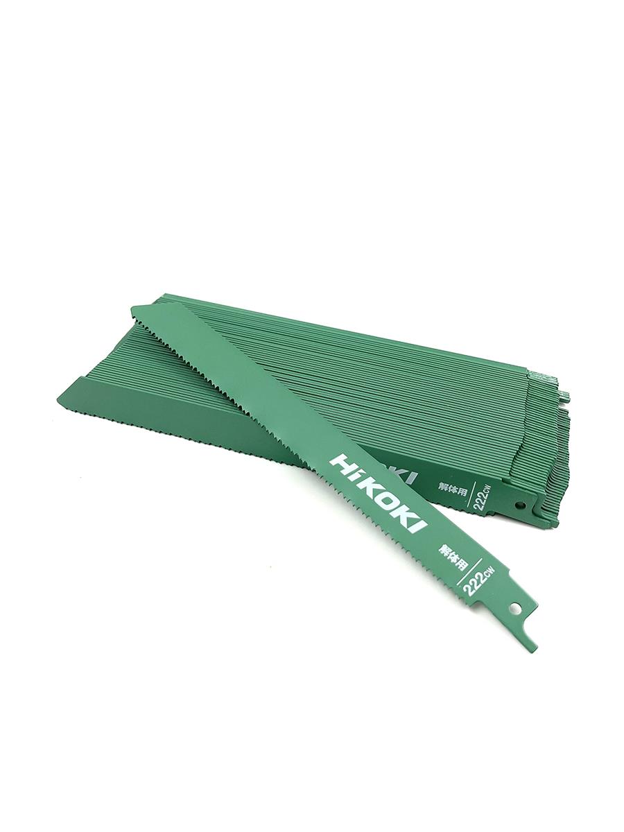 HiKOKI(ハイコーキ) 解体用 セーバーソーブレード レシプロソーブレード 全長200mm 刃厚1.3mm 山数10/14 コンビネーション刃 No.222CW 50枚入り 0000-4433