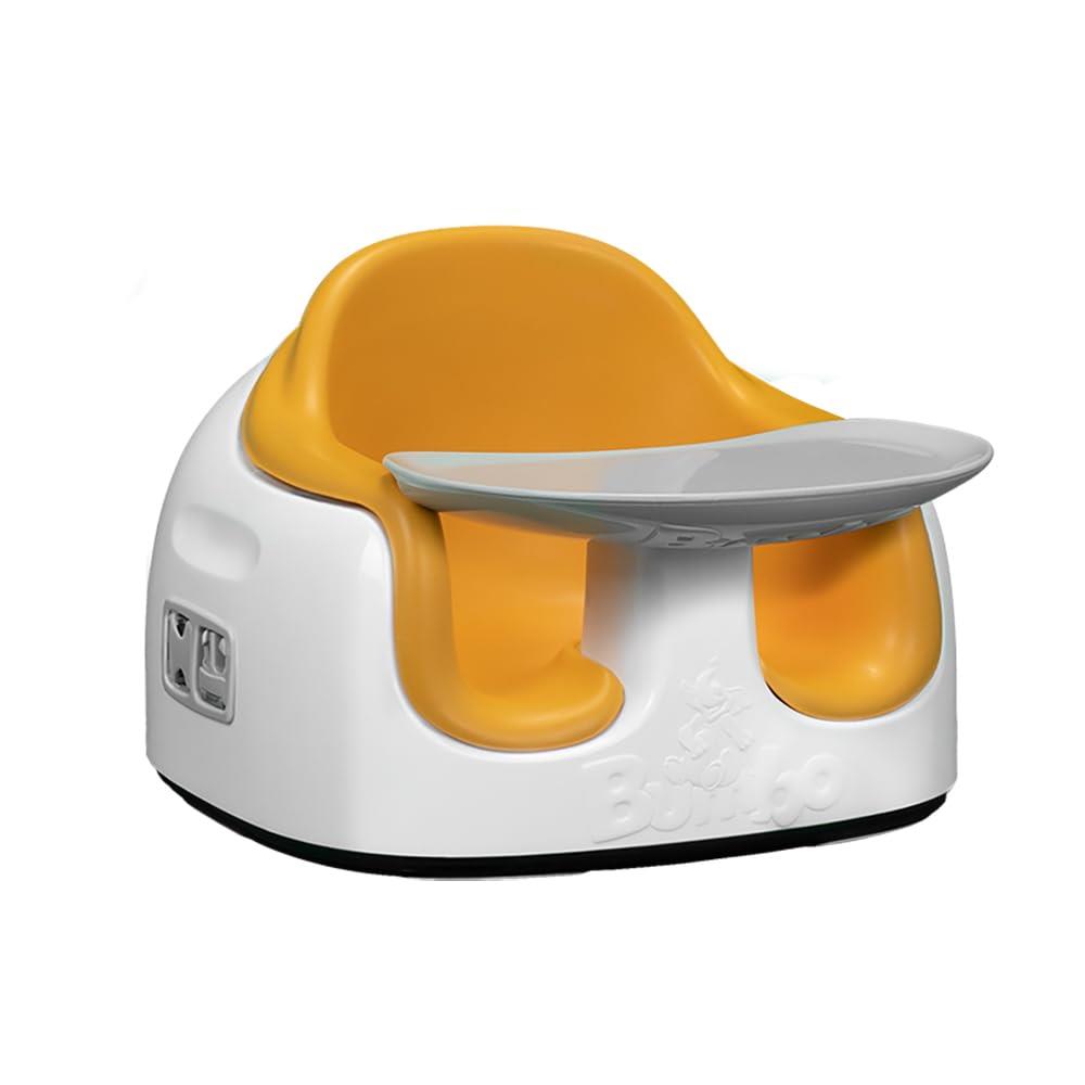 Bumbo バンボ マルチシート【正規総輸入元】 ブラック台座 成長に合わせて長く使える 3ステージ ミモザイエロー