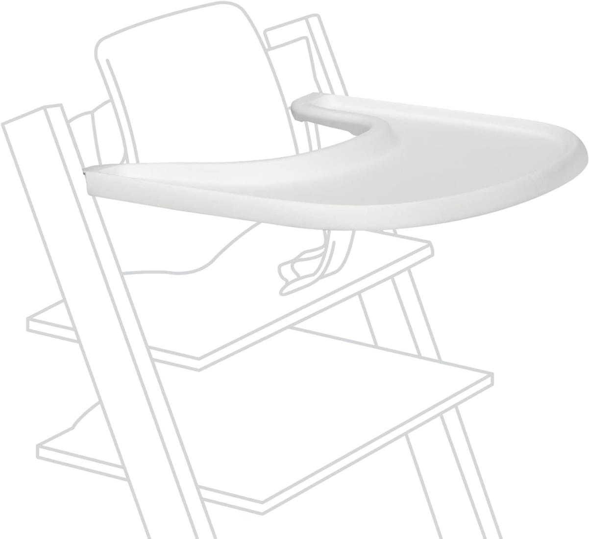 Stokke(ストッケ) トリップトラップ お盆 白いこと イベビーチェア ご機嫌女性議長 属する品 召しあがる ちゃぶ台 赤んぼう 居敷き 親子 好いたらしい 据え置き能力のある