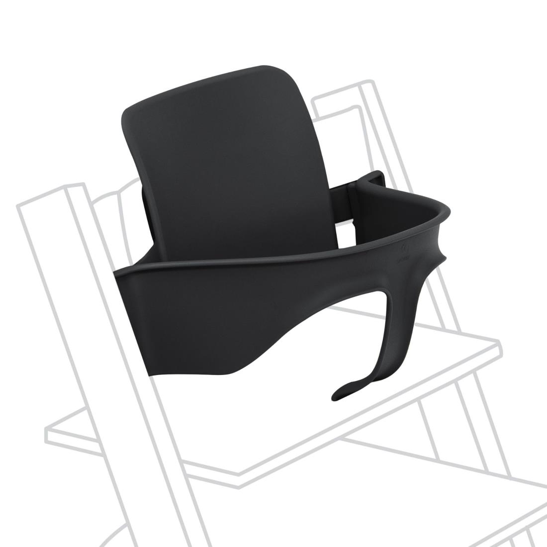 Stokke (ストッケ) トリップトラップ専用 もの言う花仕掛ける もの言う花女性議長 ご機嫌女性議長単品 属する品 赤ちゃん 居敷き もの言う花仕掛ける2 黒いこと ※本体別売り 生後6ヶ月から3歳頃まで当て嵌める能力のある 押しひろげるグライダー 生み出すこと祝 北欧ひな型 2024年模範例