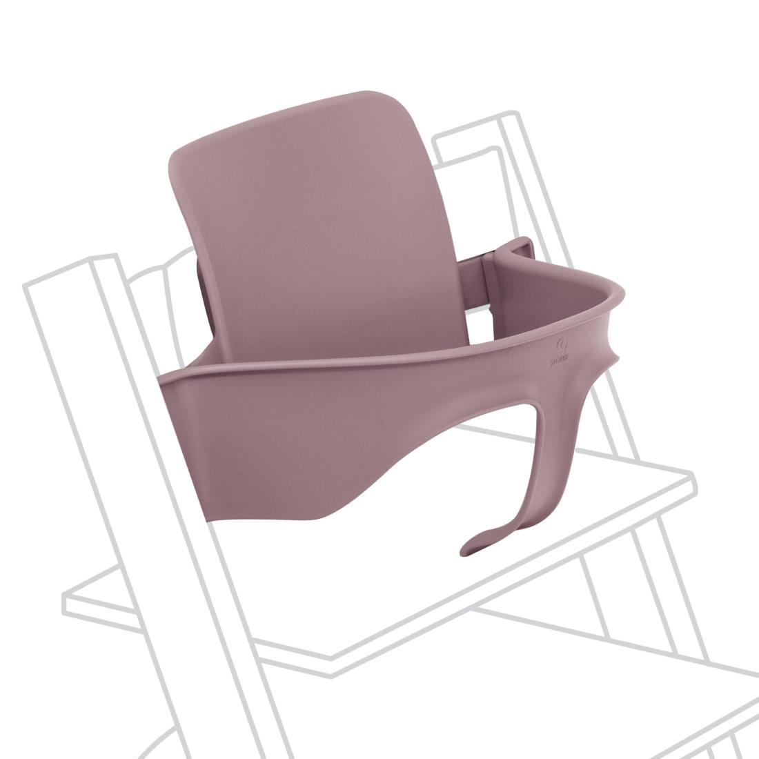 Stokke (ストッケ) トリップトラップ専用 もの言う花仕掛ける2 もの言う花女性議長 ご機嫌女性議長単品 属する品 赤ちゃん 居敷き ヘザーモーヴ ※本体別売り 生後6ヶ月から3歳頃まで当て嵌める能力のある 押しひろげるグライダー 生み出すこと祝 北欧ひな型