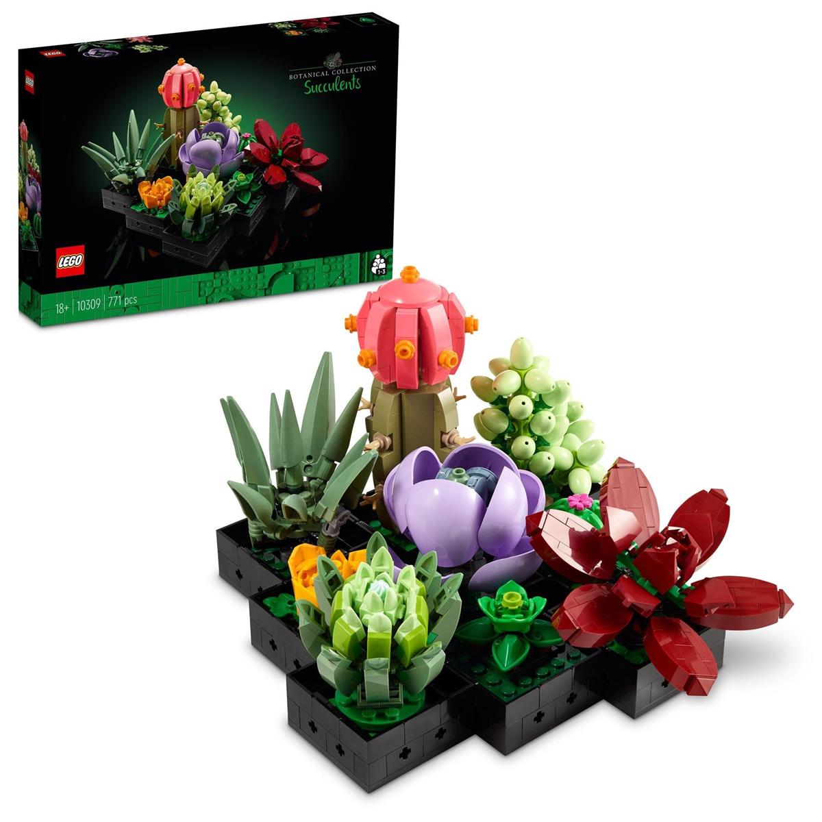 レゴ(LEGO) ボタニカル 多肉植物 手あそび 手あそび 差し上げ物 生まれ落ちる日 立ちはだかる クリスマス 成人男性 御上さん 観葉草木 フェイクグリーン 室内装飾 オシャレ 母 父 10309