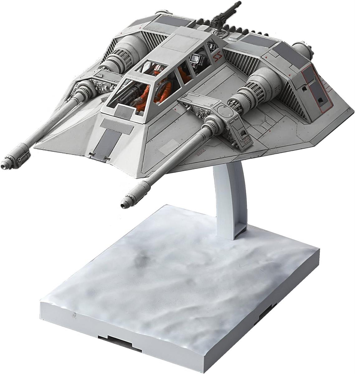BANDAI SPIRITS(バンダイ スピリッツ) スター・ウォーズ 1/48 スノースピーダー 色分け済みプラモデル