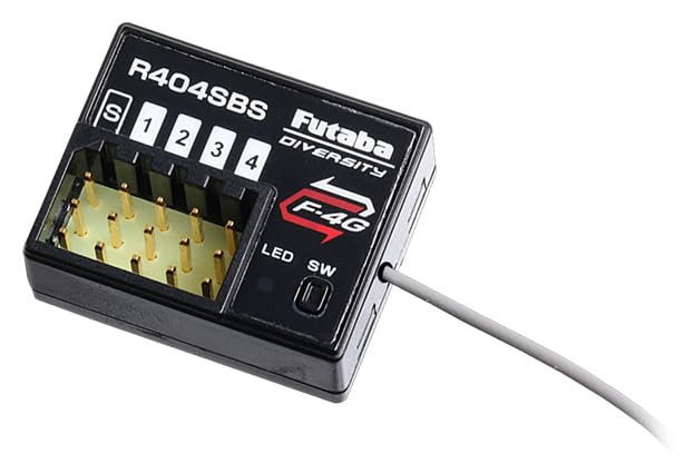 双葉電子工業 RECEIVER R404SBS (JPN) (鉄道車両用F-4G遣りくち 10ch T10PX標準尺度受信システム) 00107288-3