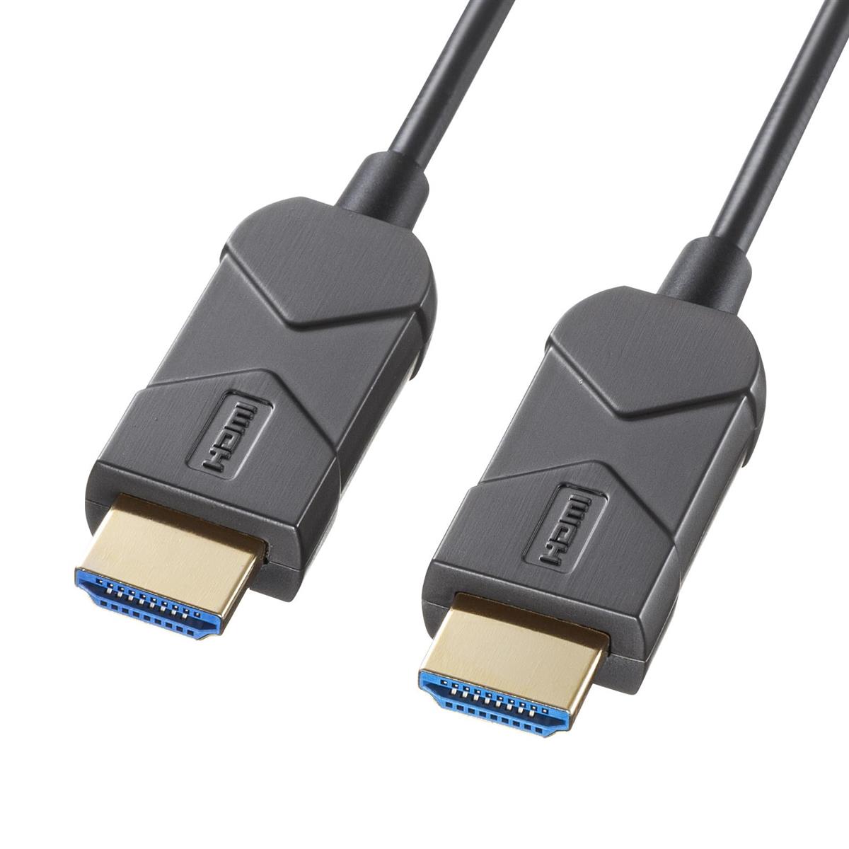 サンワサプライ 8K/60サイクル 4K/120サイクル相応う光衣料繊維HDMI有線テレビ（30m） KM-固定ディスク20-UFB30LP