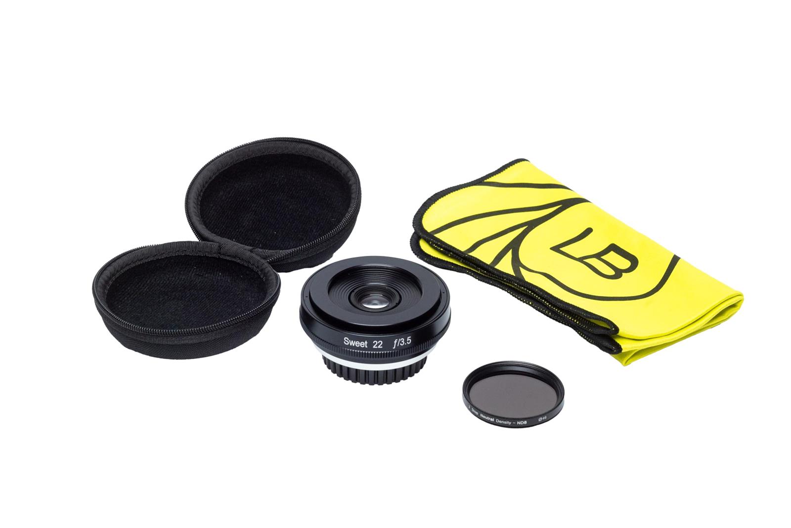 Lensbaby 単焦点広角レンズ Sweet 22 kit フジフイルムX用 22mm F3.5 マニュアルフォーカス NDフィルター/レンズケース/レンズクロス付属 27,529円