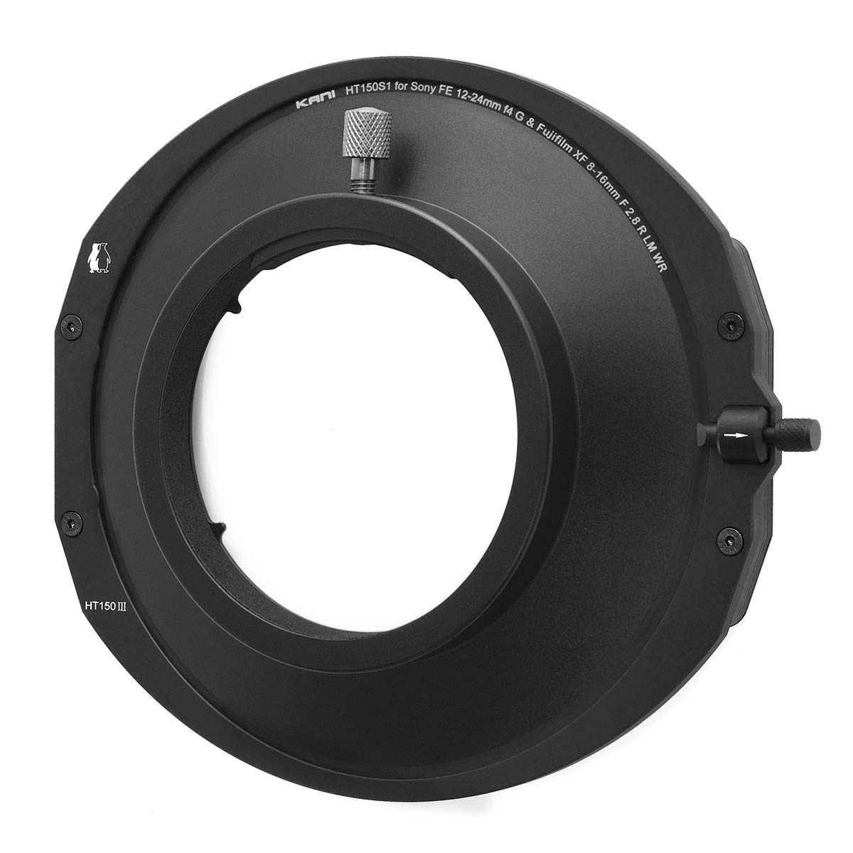 KANI 150mm幅 角型フィルター HT150 III フィルターホルダーセット SONY FE 12-24mm F4 G \u0026 FUJIFILM フジノンレンズ XF 8-16mm F2.8 専用 超広角対応 最大2枚装着 収納ケース付属 アルミ製 807397