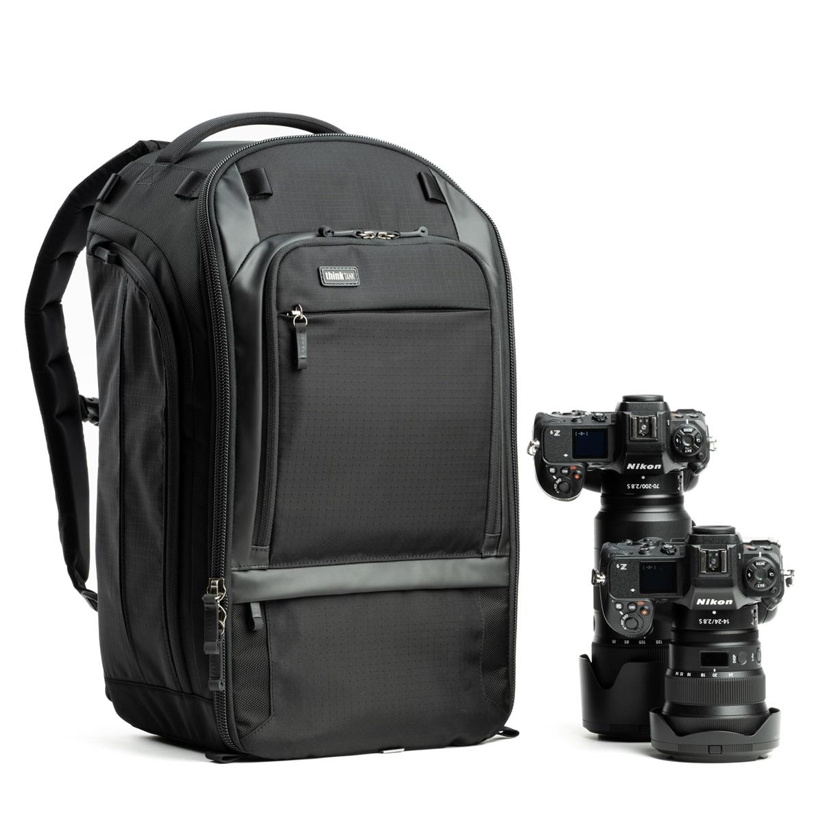 [頭脳集団映し絵] カメラバックパック Walker Pro 30l 黒いこと 30L