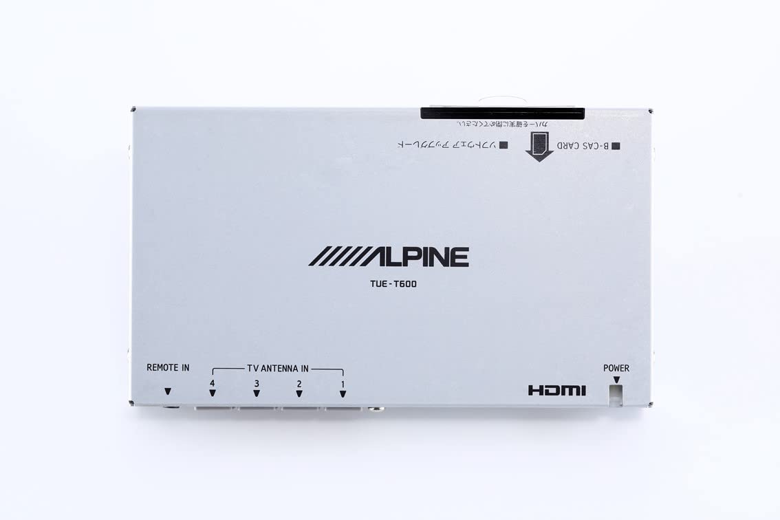 アルパイン(ALPINE) 地上デジタルチューナー TUE-T600 【HDMI接続 (フルセグ/ワンセグ) 4&times;4】｜フォーチュネスマート