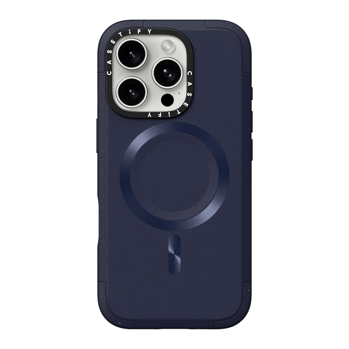 CASETiFY フォースケース iPhone 16 Pro 入れもの [薄型 軽さ/MagSafe相応う/上滑り打ち切り] - 米国海軍