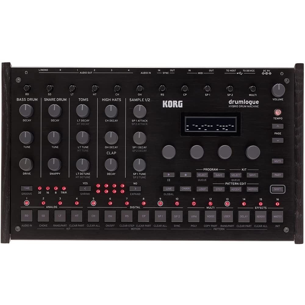 KORG ハイブリッド・ドラム・マシン drumlogue 本物のアナログ・サウンドとデジタルの柔軟性|フォーチュネスマート