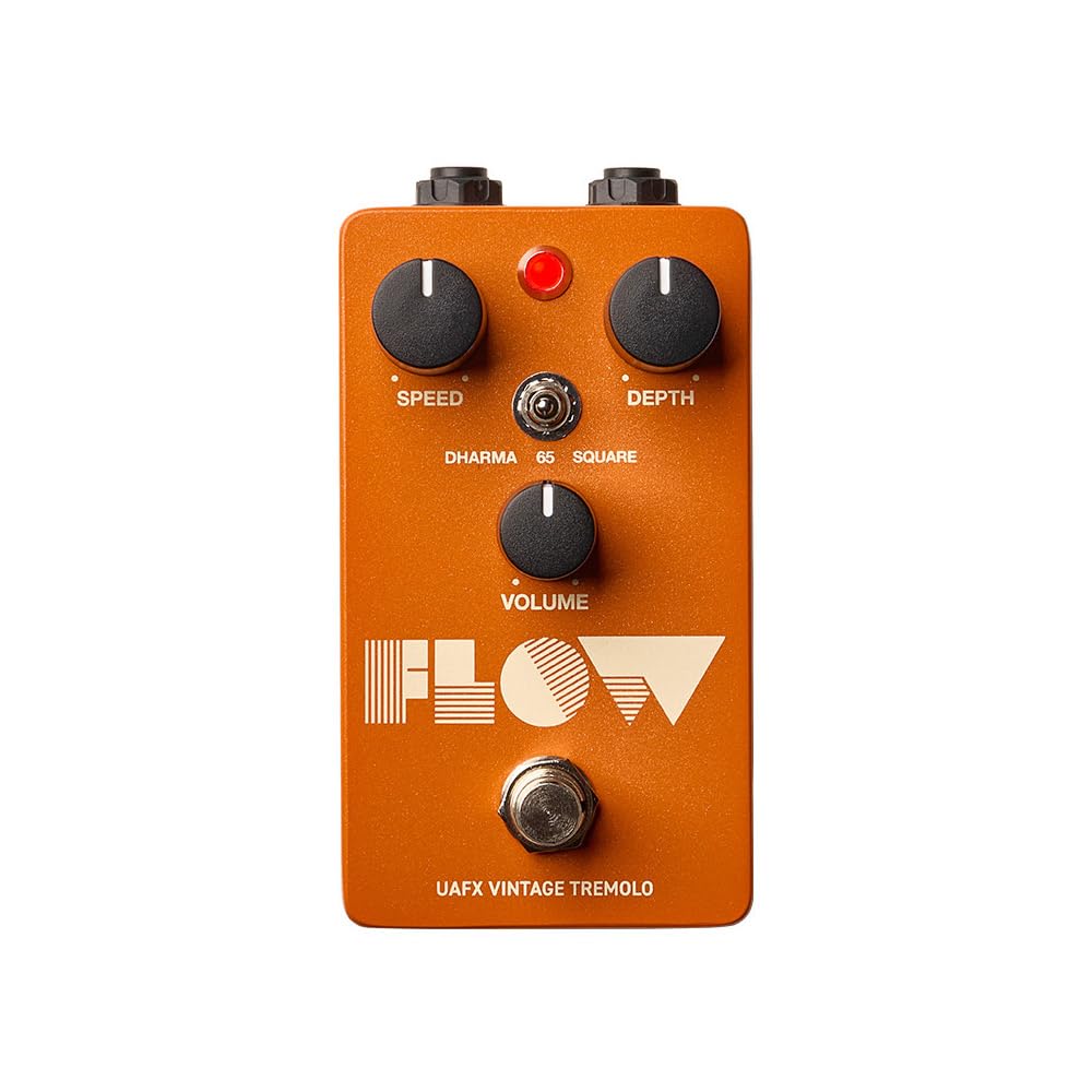 UNIVERSAL AUDIO UAFX Flow Vintage Tremolo UAFXシリーズ 5.8*6.6*12.1 cm 国内正規品|フォーチュネスマート