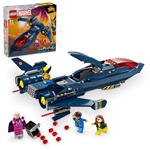 レゴ(LEGO) スーパー・ヒーローズ X-MEN X-ジェット おもちゃ 玩具 プレゼント 誕生日 ブロック クリスマス 男の子 女の子 子供 8歳 9歳 10歳 小学生 マーベル グッズ フィギュア 76281画像