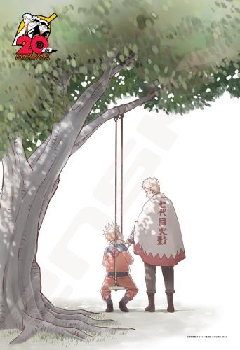 エンスカイ(ENSKY) NARUTO-ナルト- NARUTO-ナルト- 20周年 26×38cm ジグソーパズル 300ピース JIGSAW PUZZLE 300-1944画像