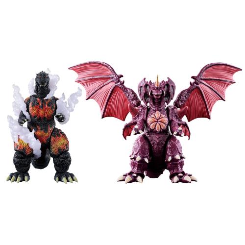 [バンダイ(BANDAI)] ゴジラアクションフィギュア バーニングゴジラVSデストロイア バトルセット画像