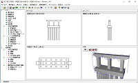 RC召し使い工の腹積もり・3D配筋(分け取り係数法・H29道示対応) Ver.3(初年度サブスクリプション)