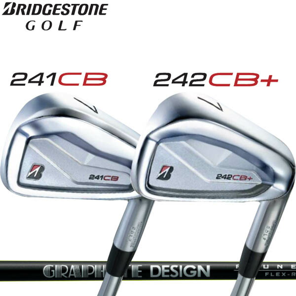 ブリヂストンゴルフ 2024 NEW ツアーB 241CB/242CB+ アイアンセット 6本セット(#5～#9,PW) [ラウネアイアン] カーボンシャフト RAUNE i90/i75/i60 BS 2024-2025ニューツアービーX TourB 241シービー/242シービープラス ※コンボアイアンも可能