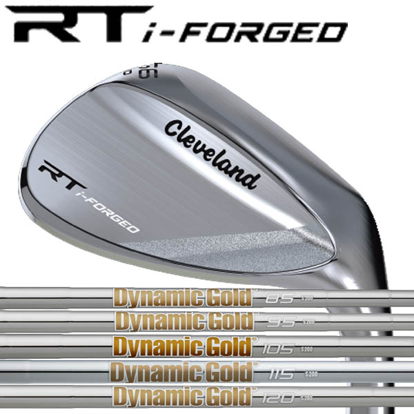 クリーブランド RT iフォージド ウェッジ ツアーサテン仕上げ）[NEWダイナミックゴールド] DG120/DG115/DG105/DG95/DG85 スチールシャフトRT i-FORGED RTi フォージド RT i-フォージド｜フォワードグリーン