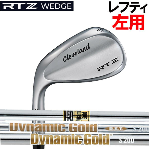 【レフティ(左用)】 クリーブランド RTZ ウェッジ ツアーサテン仕上げ [ダイナミックゴールドシリーズ] DG/DG DST スチールシャフト ゼットアロイ Z-ALLOY