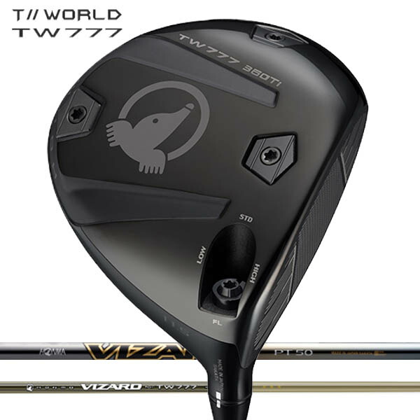 ホンマゴルフ TW777 360 Ti ミニ１番ウッド [ホンマ完全無欠 VIZARD] 炭素立て坑 VIZARD for TW777★★★/PT 本間 はやりっ子HONMA T//WORLD TW777 チタン MINI  DRIVER 周遊旅行世界TW777MINI