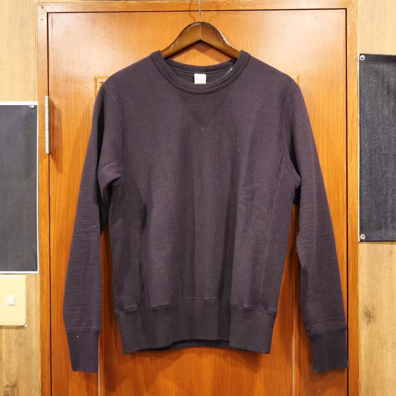 UES ウエス ニュープカラスウェット【70RW-DU】 ネイビーパープル 旧式の織機 新品 ブランドスウェット パーカ アメカジ スウェット 【送料無料】アパレル 日本製 国産｜Forwards 店