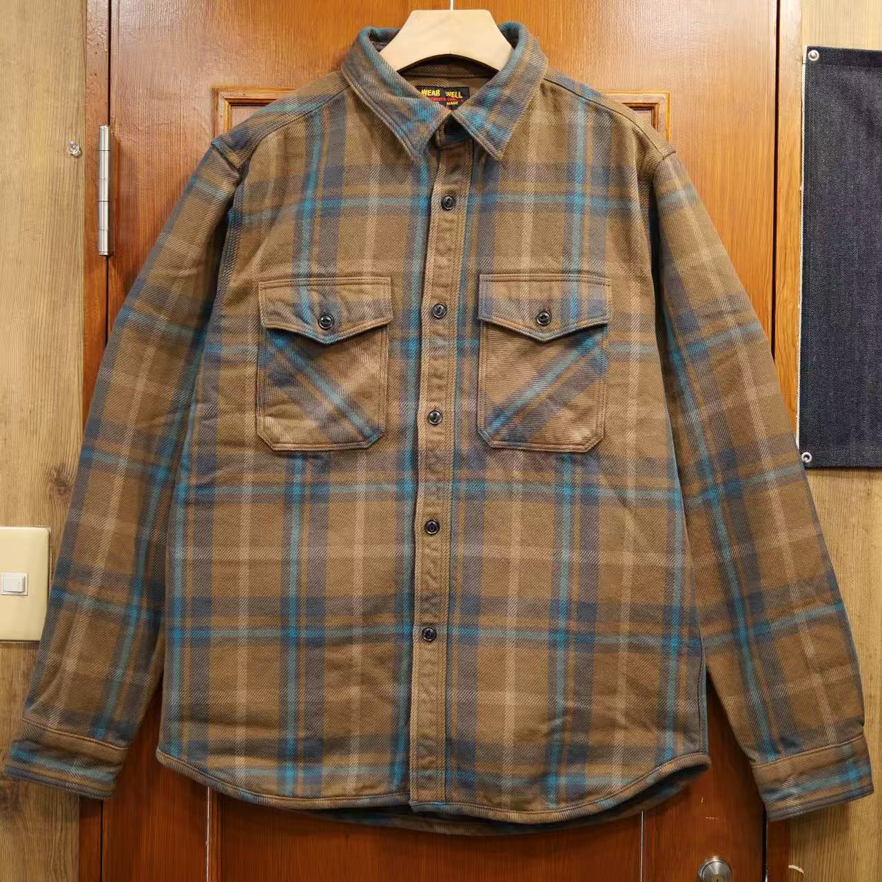 UES ウエス エクストラヘビーネルシャツ【502551】 長袖チェックネルシャツ 15oz アメカジ メンズ 【送料無料】 日本製|Forwards 店
