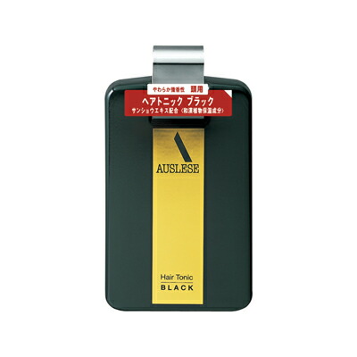お得な3個セット　資生堂　アウスレーゼ ヘアトニックブラック 200ml×3【医薬部外品】4901872331376*3