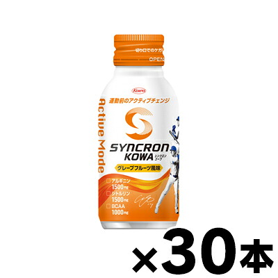 【送料無料!】シンクロンコーワ アクティブモード（グレープフルーツ風味） 100ml×30本（6本パック×5）　4987973222119*5