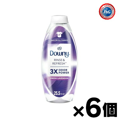 【貨物輸送無料!】 お召しもの用 ダウニーリンス ラベンダー (25.5薬局衡オンス/754ml)×6個 (※置き目インポート品) 0037000879152*6 洗濯用洗剤・柔軟剤-日用消耗品-洗濯用洗剤