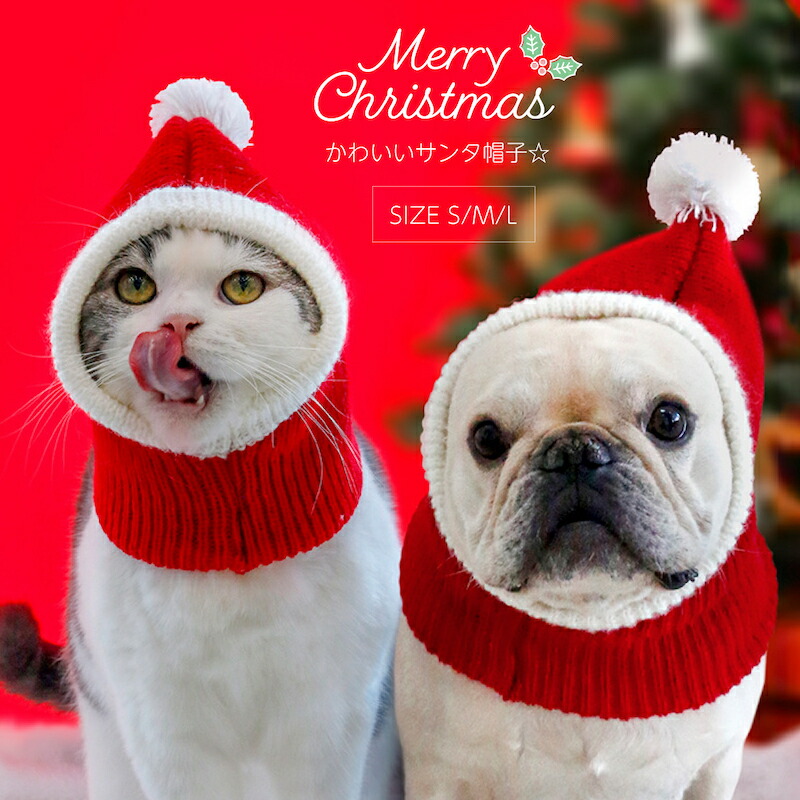 犬のサンタ帽子フェルトキーホルダー 楽天市場】犬 帽子 サンタ帽 犬 ワンちゃん 帽子 ネック