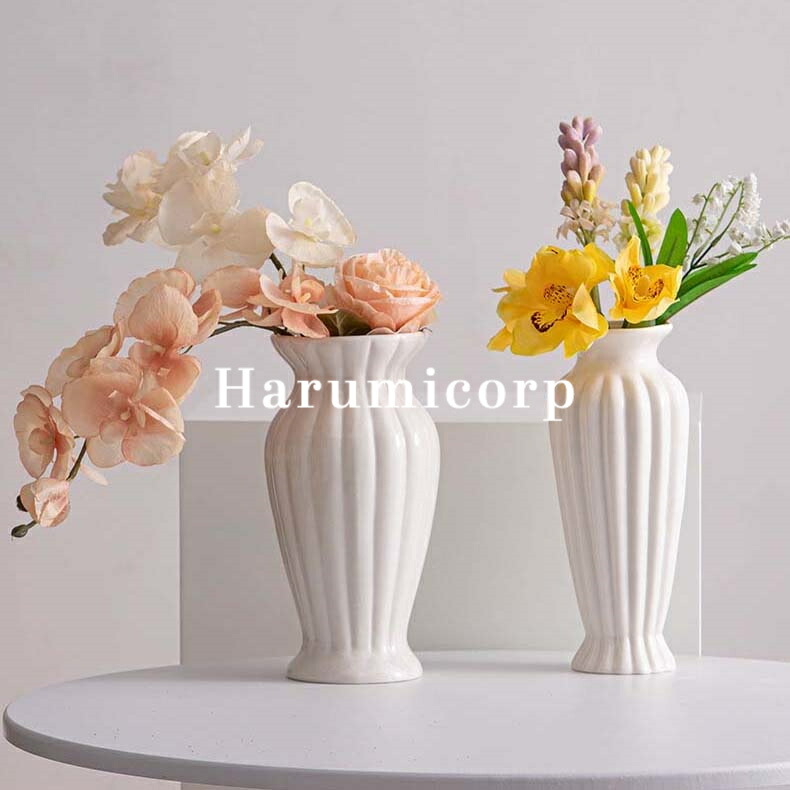 楽天市場】フラワーベース 花瓶 おしゃれ 陶器 一輪挿し 高さ25cm 26cm