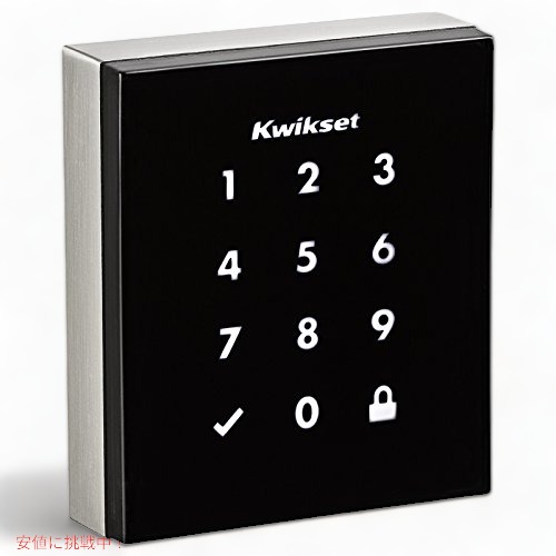 Kwikset 99530-001 ドアノブ、ロック