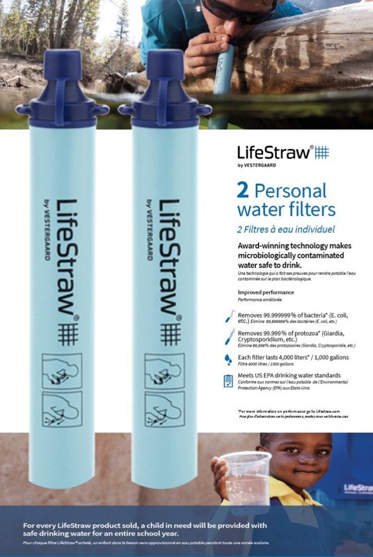 楽天市場】ライフストロー LifeStraw LSLS012P01 パーソナル 水