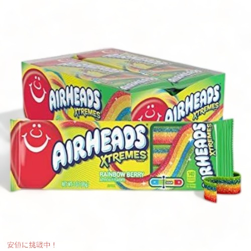 Airheads キャンディバー キャンディバー エクストリーム スウィート サワーキャンディバーー 36oz Pack of 12