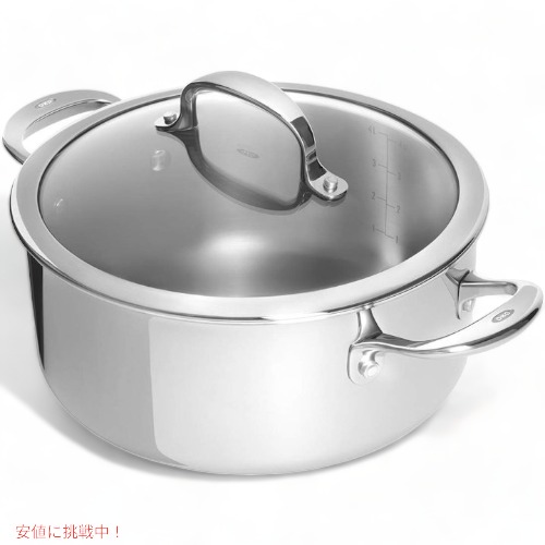 オクソー 鍋 OXO CW000976-003 ステンレス鋼 労働者階級遣りかた 5クォート ダッチオーブン客体 Founderがお届け!