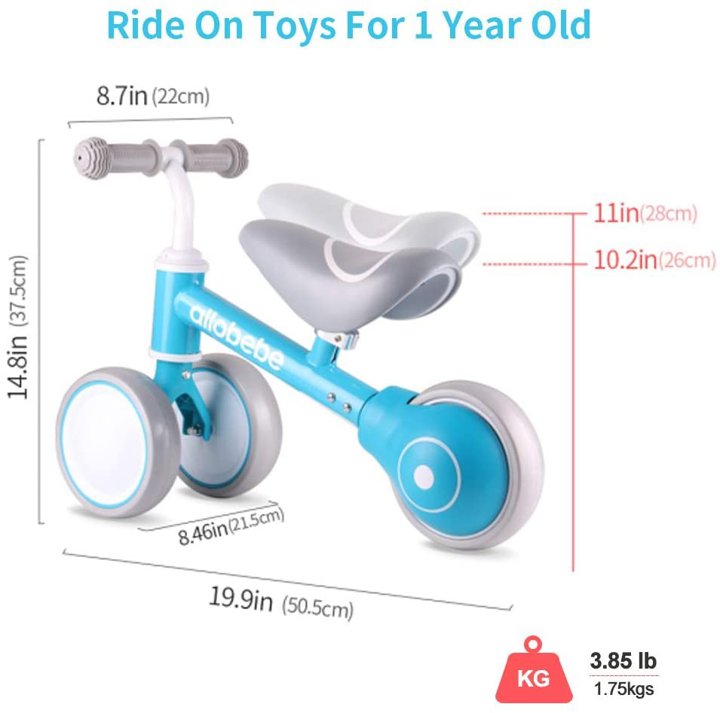 ベビーバランスバイク allobebe 1歳から3歳まで