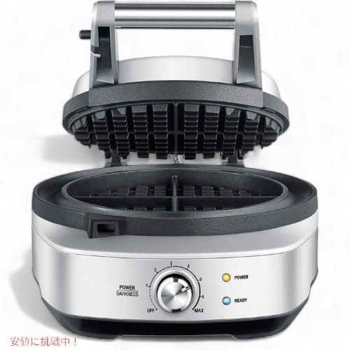 ブレ建物 Breville Bwm520xl エレキラウンドワッフルワッフルメーカー ステンレススティール写真スチール Restaurant Valentino De