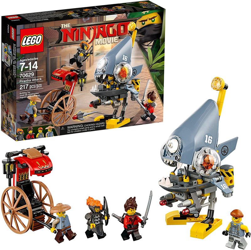 レゴ 忍者ゴー ピラニアアタック LEGO 70629 217ピース ブロック Founderがお届け!