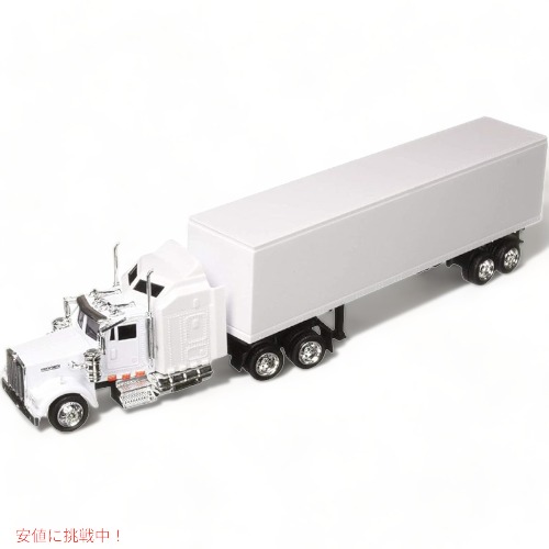 1/43 ダイキャスト トレーラー ホワイト NewRay 15843 ケンウォース W900 Founderがお届け!