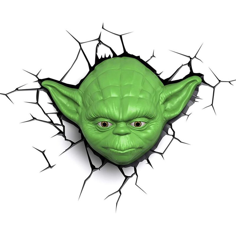 おもちゃ その他 100 品質保証 Wall Led Deco 3d Face Yoda Wars Star Fx Light 3d Light ライト デコ ヨダ スターウォーズ3d Beachsidecliniccr Com