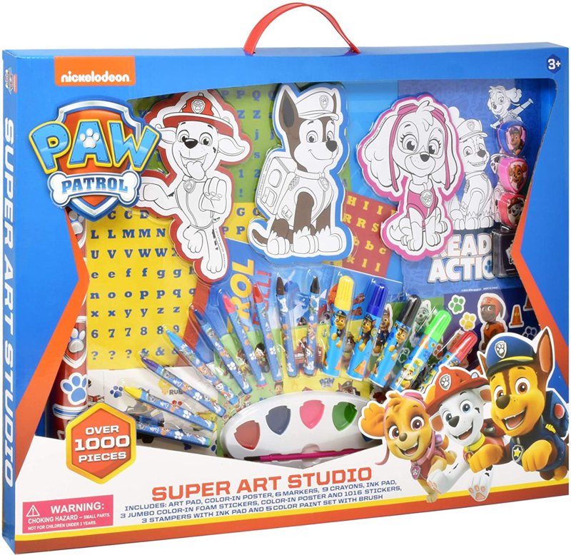 パウ・パトロール カラーリング＆アクティビティブック Paw Patrol 塗り絵 クラフト シール Founderがお届け!