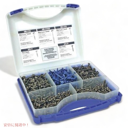 クレッグ Kreg ポケット穴 ねじ キット 5サイズ SK03 セット 品