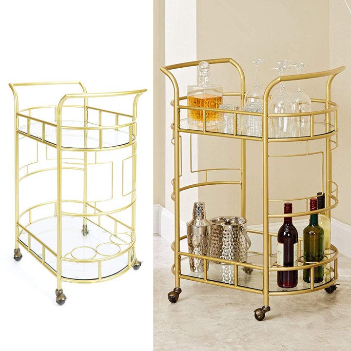 くに アルド・トゥーラ キャスターワゴン バーカート アンティーク くに アルド・トゥーラ キャスターワゴン バーカート